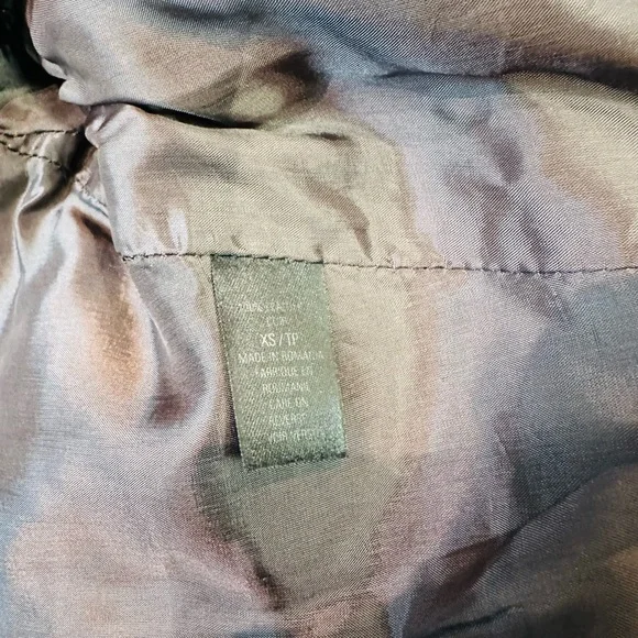 ELIE TAHARI Women's Brown Leather Jacket, size XS - Picture 5 of 5